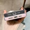 Чехол-сердечко для iPhone 17 Чехол iPhone 13 16 15 11 12 14 Pro Max 17 Air Силиконовый 2 в 1 Ударопрочный Мягкий Прозрачный Чехол