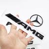 Gloss Black ABS Car Emblem Kit GLB35 AMG Turbo 4matic Letter Rear Star Sticker For Mercedes Benz GLB35 AMG X247 Accessories