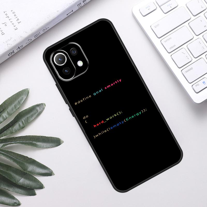 Дизайн-программист Code Для Xiaomi 15T 14T 13T 17 Pro Max 14 15 Ultra Чехол Для POCO F8 Ultra X7 X5 X6 F5 F6 F7 Pro
