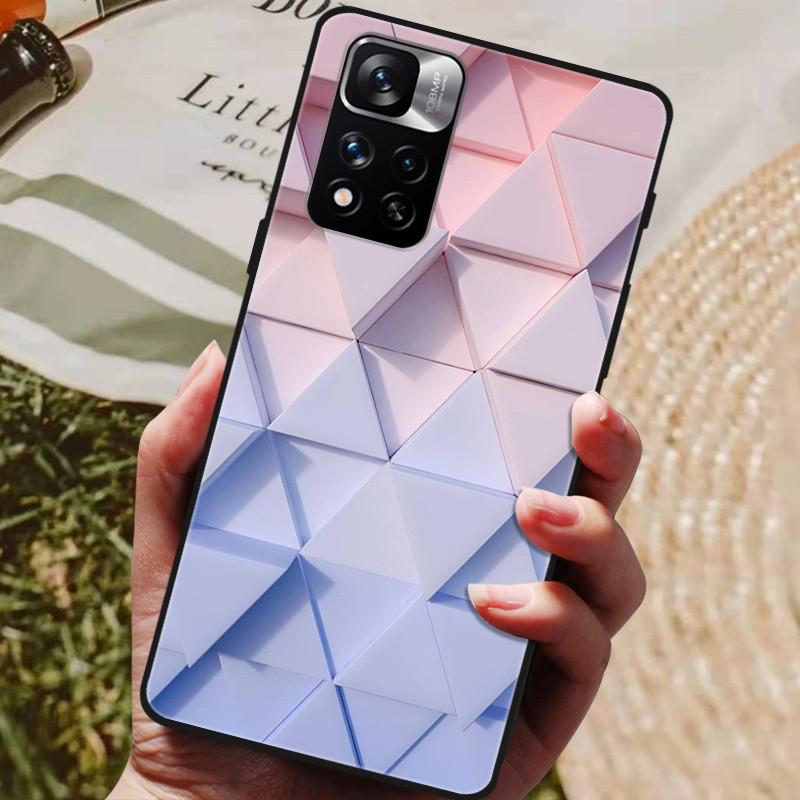 Чехол для Xiaomi Redmi Note 11 Pro Plus 5G, мягкий силиконовый задний чехол для телефона для Xiaomi Redmi Note11 Pro + Plus, бампер Coque Fundas