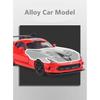 1/32 Dodge Viper ACR SRT Модель спортивного автомобиля из сплава Литые металлические игрушечные транспортные средства Модель автомобиля Симуляция Звук и свет Детские подарки