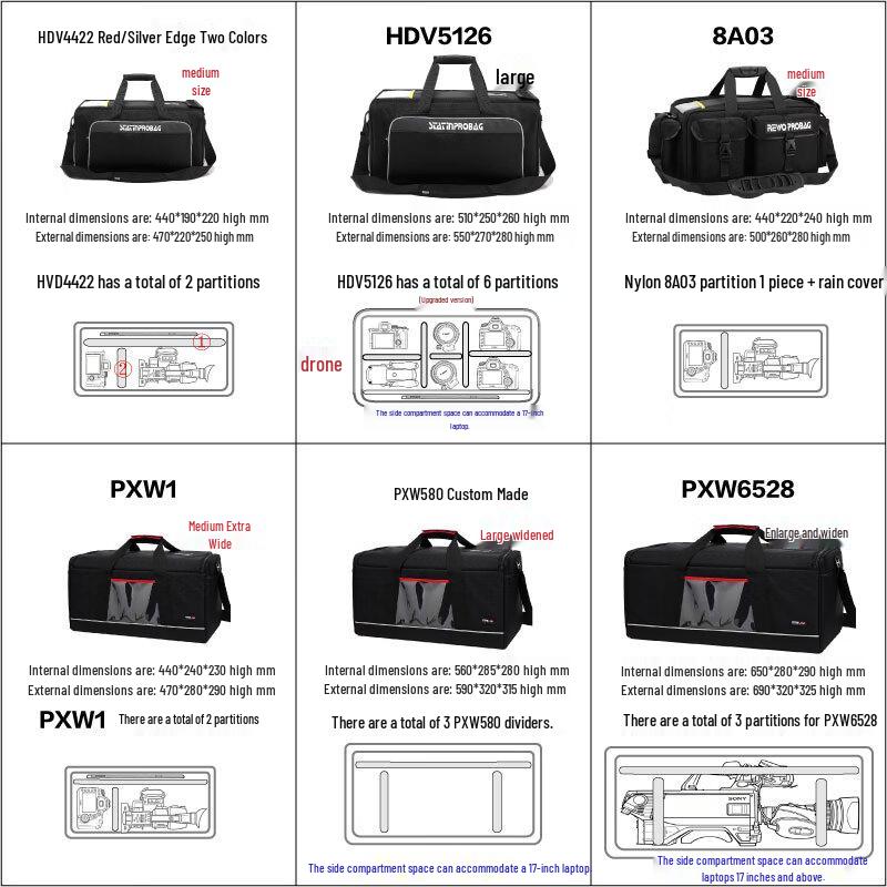 Saiteng HDV5024 Pro Camera & Camcorder Shoulder Bag