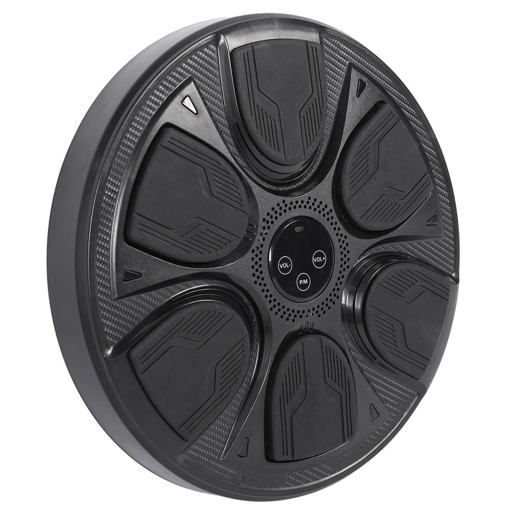 Музыкальный боксерский тренажер с 1 парой перчаток, регулируемые режимы тренировок, электронная боксерская настенная мишень