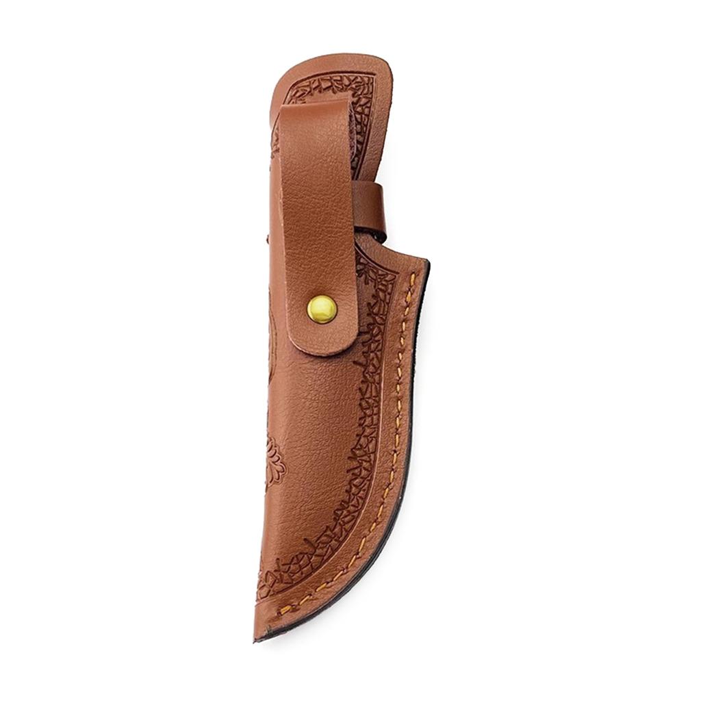 Pocket Knife Sheath Handmade Pouches Leathers Knife Holsters Straight Knife Holder Outdoor Carry Sheath Tool Easy To Us