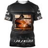 3D Digital Welding Printed Men's T-shirt Popular Plus Size Harajuku Popular Short Sleeved Trendy Personalized O-neck Top