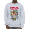 Netflix Mens Stranger Things Christmas Poster Sweatshirt
