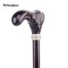 Brown Long Bear T Head  Wooden Fashion Walking Stick Decorative Cospaly Cane Halloween Mace Crutch  Wand Crosier 93cm