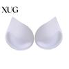 Machine Washable Bra Inserts Women's Pad Removable Tear Drop Shape Cup 3D Design Pads Push Up Breast Enhancer for Swimsuits Yoga Sports Bras