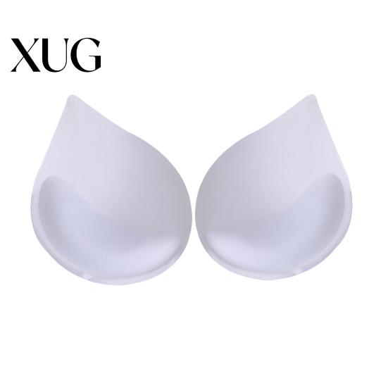 Machine Washable Bra Inserts Women's Pad Removable Tear Drop Shape Cup 3D Design Pads Push Up Breast Enhancer for Swimsuits Yoga Sports Bras