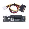 Карта-конвертер M.2 Key-M в PCIe 4.0 X4, 1 комплект, высокоскоростной райзер-адаптер для расширения хранилища настольного ПК, сборка своими руками
