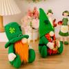 St. Patrick's Day Decorative Supplies Festival Doll Green Doll Faceless Gnome Ornament Elf Toy Home Decoration