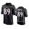 NFL Football Jersey Baltimore Ravens 89 Mark Andrews Black Mens Sports