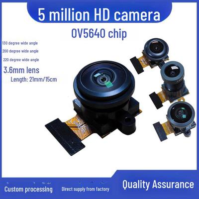 Модуль камеры OV5640: 5 МП с ультраширокоугольным объективом 200°, интерфейсом DVP, совместимостью с ESP32.