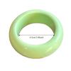 Bohemian Round Wide Bracelet Solid Color Retro  Hand Ring Cute Acrylic Bangle  Decoration