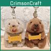 Keychain Marmota Plush Pendant With Voice Function For Bag Pendant And Toy Gift