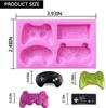 Silicone Mold Controller Gamepad Game Boy Gift Mould Sugar Craft Fondant Cake Decorating Animal Mould Baking Tool Drop Shipping