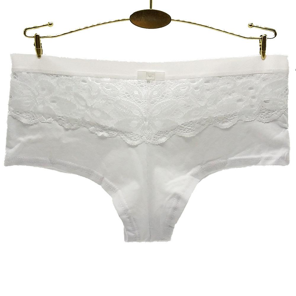 Хлопковое нижнее белье для женщин и девочек, шорты-боксеры, женские трусики, сексуальные кружевные шорты для мальчиков, трусики, 6 шт./лот