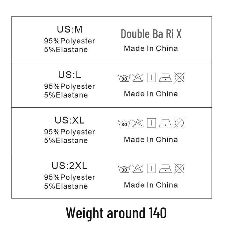 TK Men's European Size Personality Print Boxer Briefs - "I Love My Wife" Design