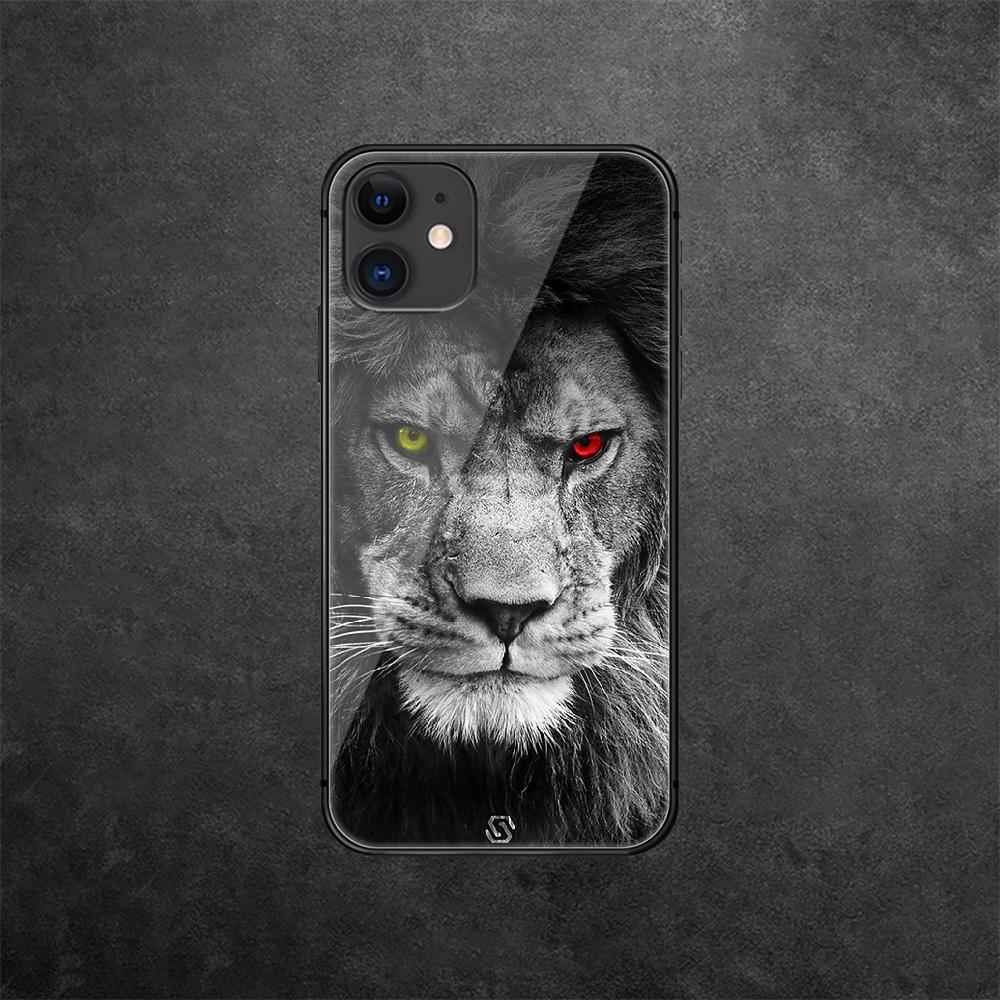 Чехол для телефона из закаленного стекла Lion Animal King для iPhone Samsung Galaxy OnePlus Oppo Xiaomi Redmi Note SA 7 8 9 10 11 12 13 14 20 21 22 53 Pro Max Ultra