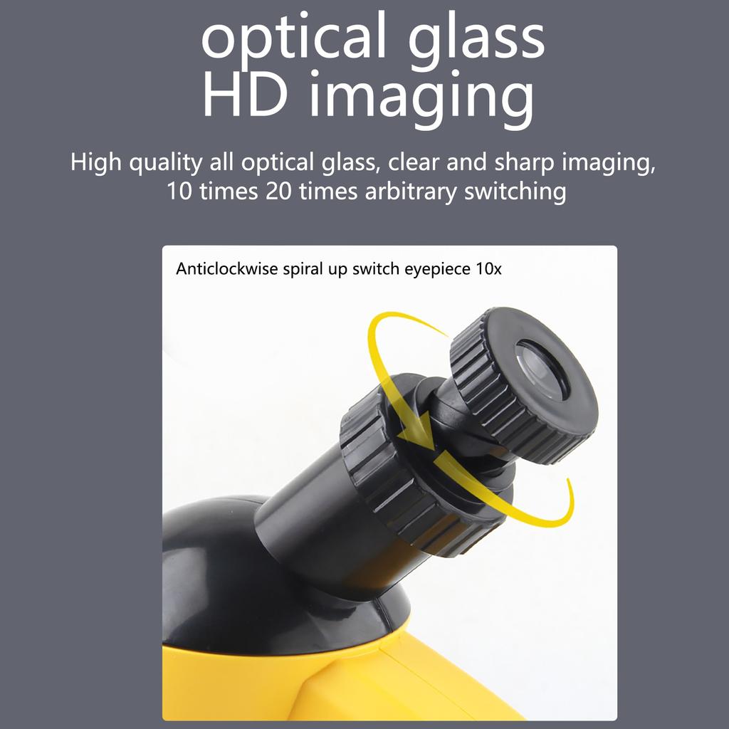 Детские игрушки-микроскопы, образовательные и научные игрушки, HD-биологический микроскоп