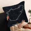 F Imola Monaco Трасса Circuit Чехол на подушку Полиэстер Подушки для дивана Декоративные подушки для броска Украшение дома Чехол на подушку