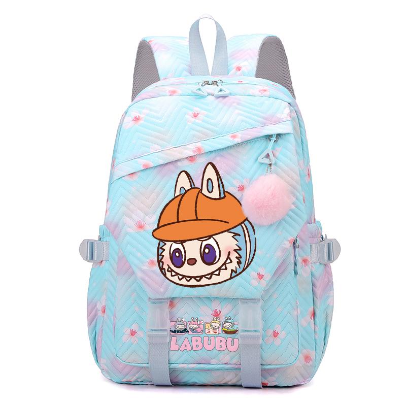 Cartoon Printed Backpack Student Kid Boy Girl Bookbag Teenger Large Capacity Waterproof Schoolbag Travel Bag Gift Mochila