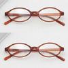 2PCS Anti Blue Light Glasses Simple Fashion Oval Eyewear Women Men Go Out Eyeglas Blue Light Blocking Man Lady Computer Eyeglas
