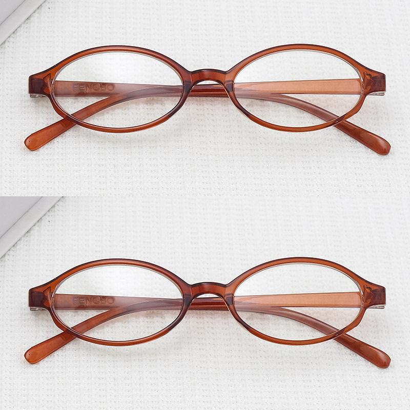 2PCS Anti Blue Light Glasses Simple Fashion Oval Eyewear Women Men Go Out Eyeglas Blue Light Blocking Man Lady Computer Eyeglas