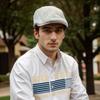 Охотничья шляпа Casquette Cap английский стиль льняная дышащая всесезонная [KeepSa] мужская