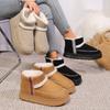 New Style Shoes: Fashionable Snow Boots, Women's Shoes, Half-slippers, Indoor Large-sized Cotton Shoes