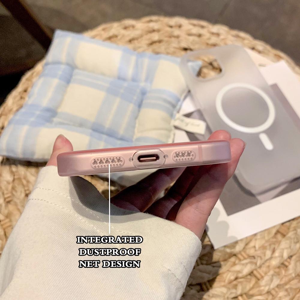 Matte Ultra-Thin For Magsafe Case For Samsung S25 Ultra S24 FE S22 S23 A56 5G A16 A26 A55 A54 A06 Magnetic Wireless Charge Cover