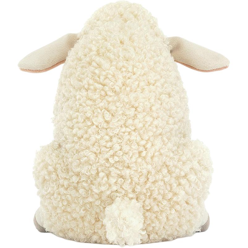 JELLYCAT серия домашних животных персонаж jellycat Фрэнк маленькая овечка успокаивающая кукла плюшевая кукла высота 19 см