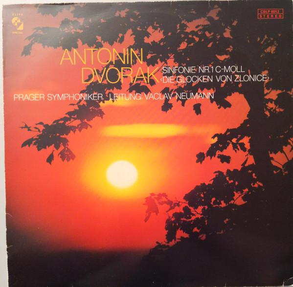 LP Record ANTONÍN DVOŘÁK, THE PRAGUE SYMPHONY - Sinfonie Nr.1 C-Moll  "Die Glocken  CSLP6012 Elite Special Switzerlan Classical Used