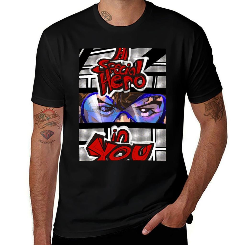 A Special Hero In You Tshirt Casual Soft Cotton Short Sleeve Tee