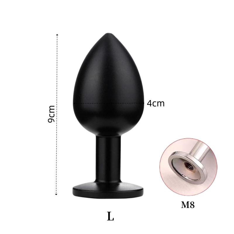 BDSM Faux Fox Tail Anal Plug with Removable Smooth Butt Plug for Men Women Role-playing Adult Games Sex Toys