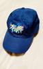 [USED] Kamitsubaki Kafu Mysterious Goods Cap Hat Embroidered Cap Navy Blue