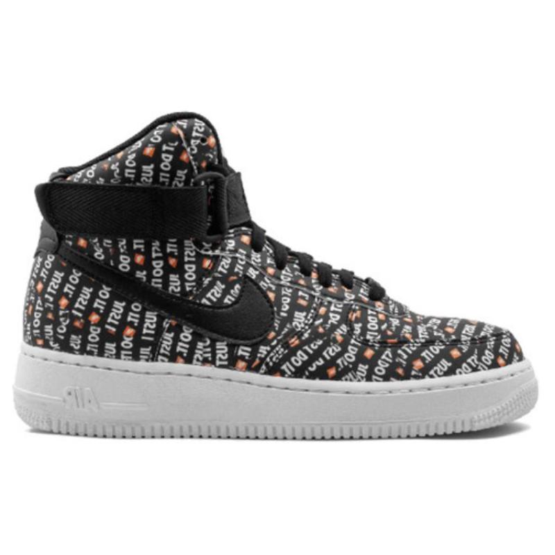 Nike Женские кроссовки Air Force 1 High Just Do It Pack Черные ao5138-001