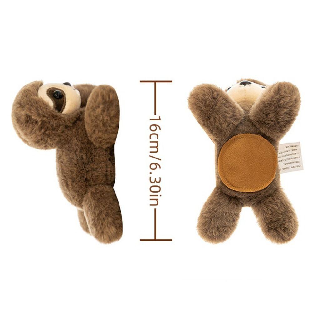 Octopus/Tiger Shoulder Plush Toy Panda Raccoon Magnetic Stuffed Toy School Party