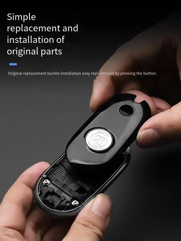For Mercedes-Benz 22-23 C-Class C200/C260L Maybach S400L/S450L Key Case Back Cover o1