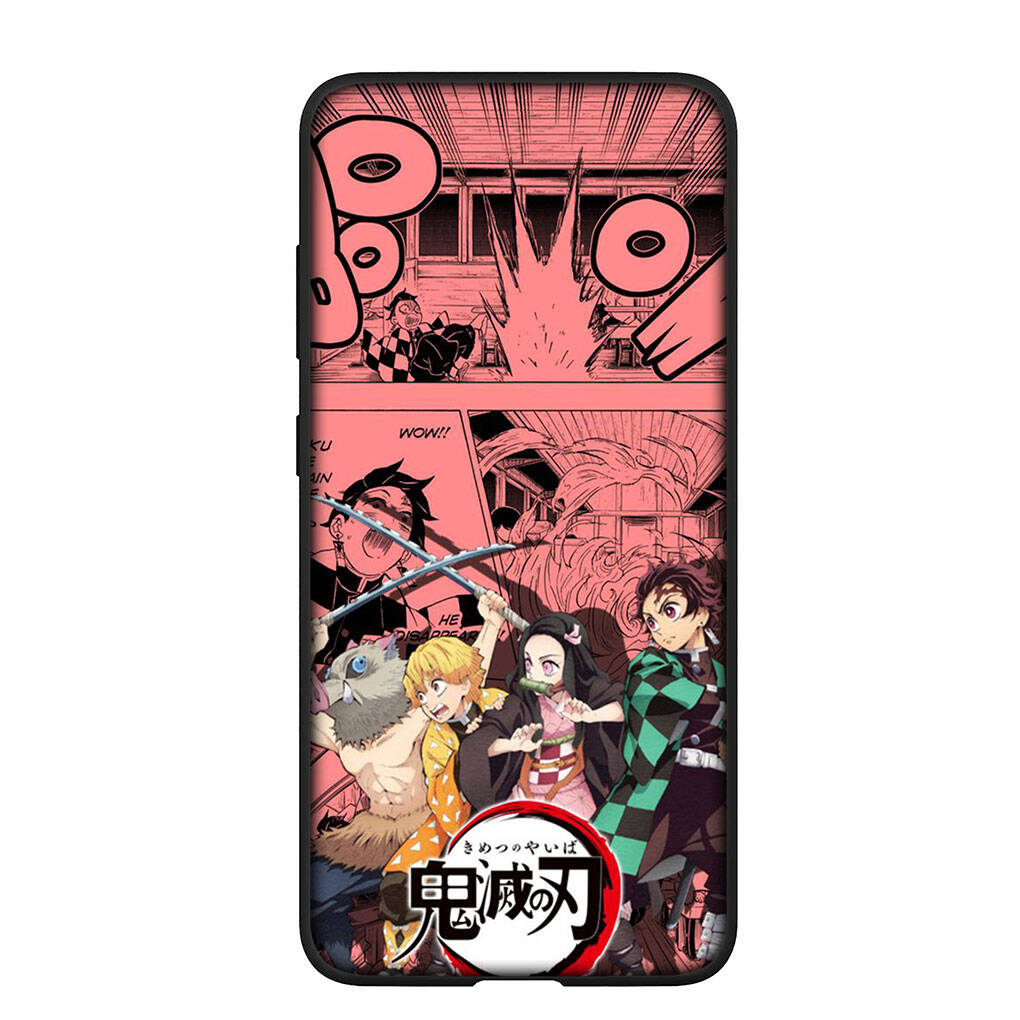 Чехол для телефона для iPhone 17 16 15 Plus Huawei P30 P20 Lite Redmi Note 14 12 11 13 Pro Max OPPO A60 A80 A40 A18 Камадо Танджиро Клинок, рассекающий демонов Чехол