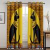 Древние египетские оконные шторы, ретро-шторы, декор для спальни, гостиной, домашний декор, старинные египетские фрески, разные узоры