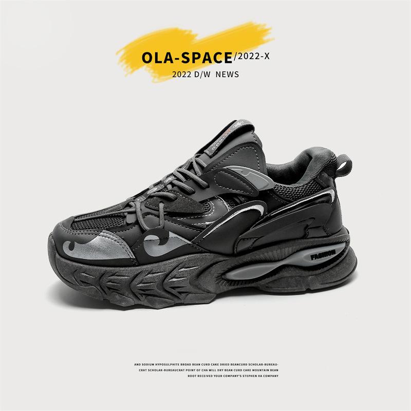 2025 весна и осень новая мужская обувь корейская версия трендовая обувь для пап мужская спортивная обувь молодежная повседневная обувь