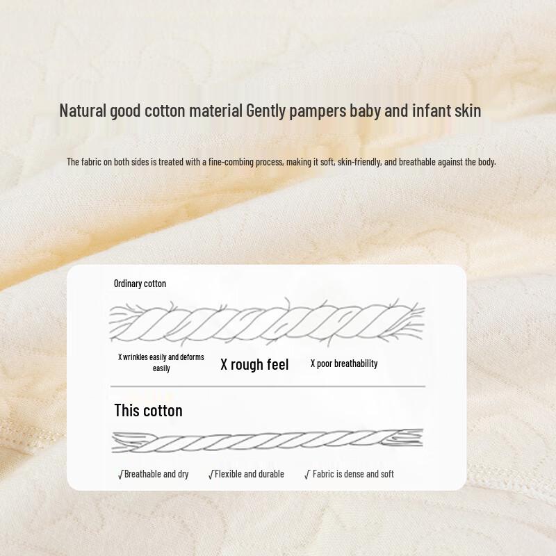 Beibeiyi Baby Quilted Warm Pajama Set