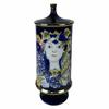 Vase Décoratif - Multicolore Noir - Porcelaine - 38 Cm - Style Shabby Chic