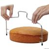 Новые DIY Инструменты для выпечки из нержавеющей стали Двойная регулируемая струна Нож для нарезки тортов, хлеба Струны Нож Мыльный нож