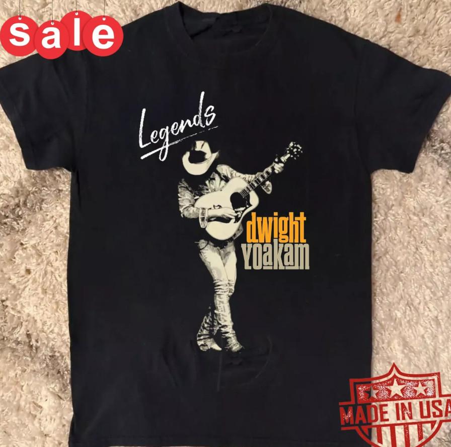 New Dwight Yoakam legend Unisex Tee Adult Cotton Shirt S To 5XL LI223 Unisex T-Shirt