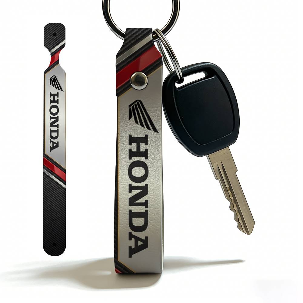ДЛЯ HONDA RACING RIDE Брелок из ПУ-кожи Минималистичный Держатель для ключей Прочный Органайзер для ключей Аксессуары для сумки с ключами от машины Подарок LK6