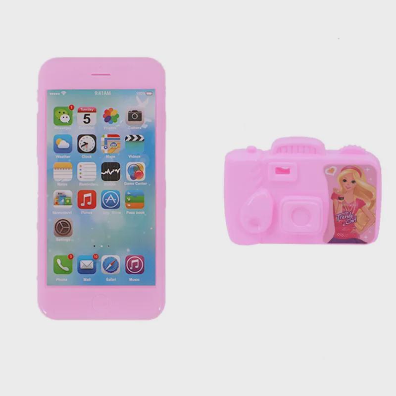 Игровой набор куклы Барби: Наушники, Кроватка-люлька, Камера, Скейтборд для кукол 26-30 см