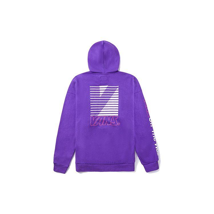 Vans Мужские толстовки с капюшоном с логотипом для пары, фиолетовые VN0A4BQN30X