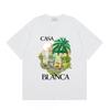 Mens Oversized Cotton Graphic Tee Loose Fit Streetwear Short Sleeve T-Shirt Casual Wear